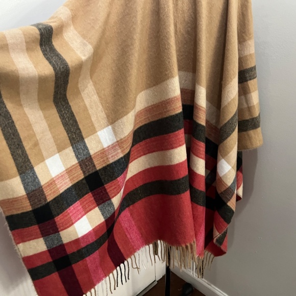 Women's Shawl Wraps Women Warm Poncho Cape Tassel Oversized Shawl Wraps for Fall - Picture 3 of 15